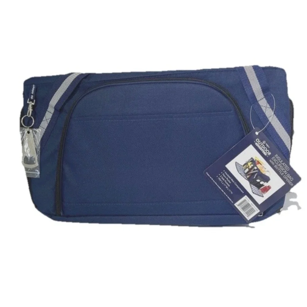Torelli‎ Outdoor Adventure Insulated Excursion Picnic Trip Bag Blue 19.5x11x11